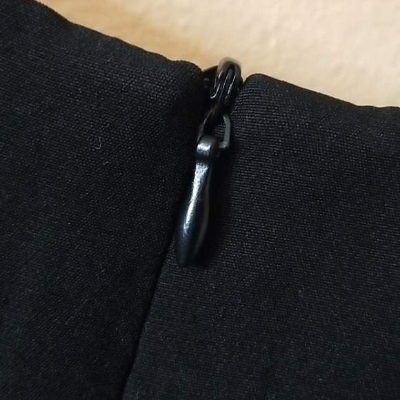 Slim Button Dress Black - Picture 8 of 8